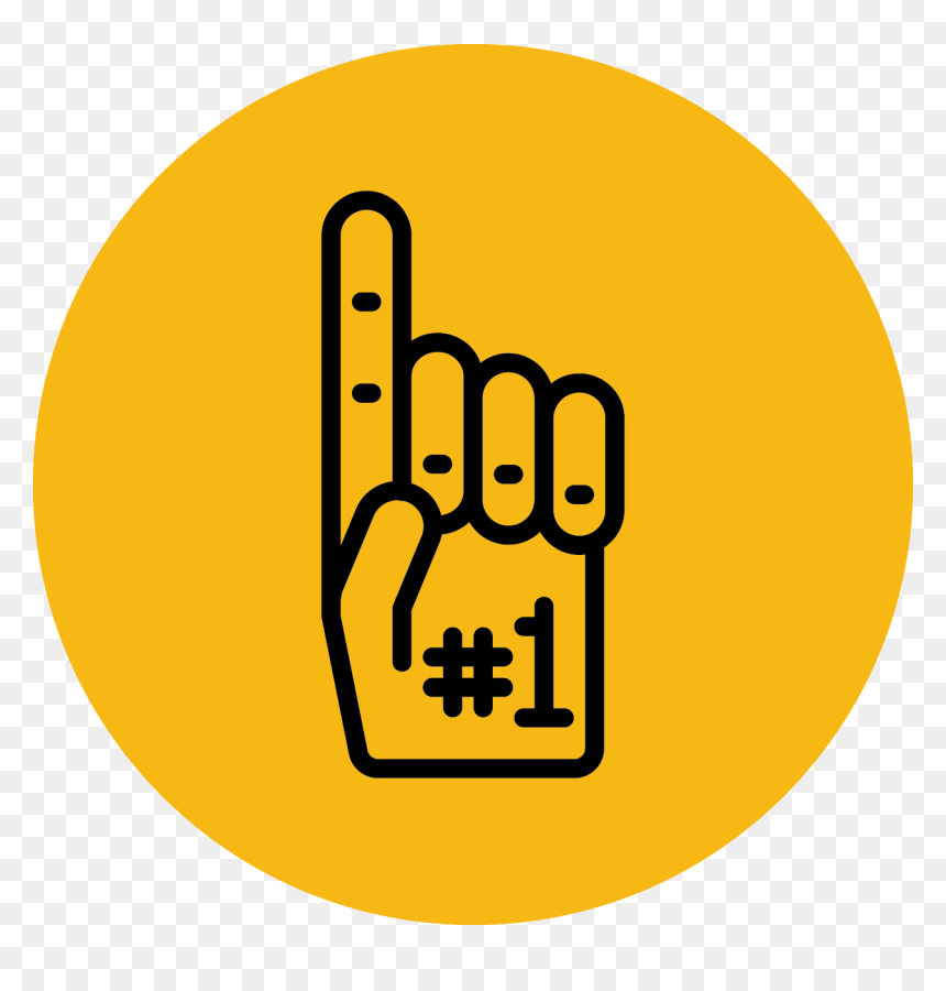 Foam Hand , Png Download - Portrait Of A Man, Transparent Png - fan icon png