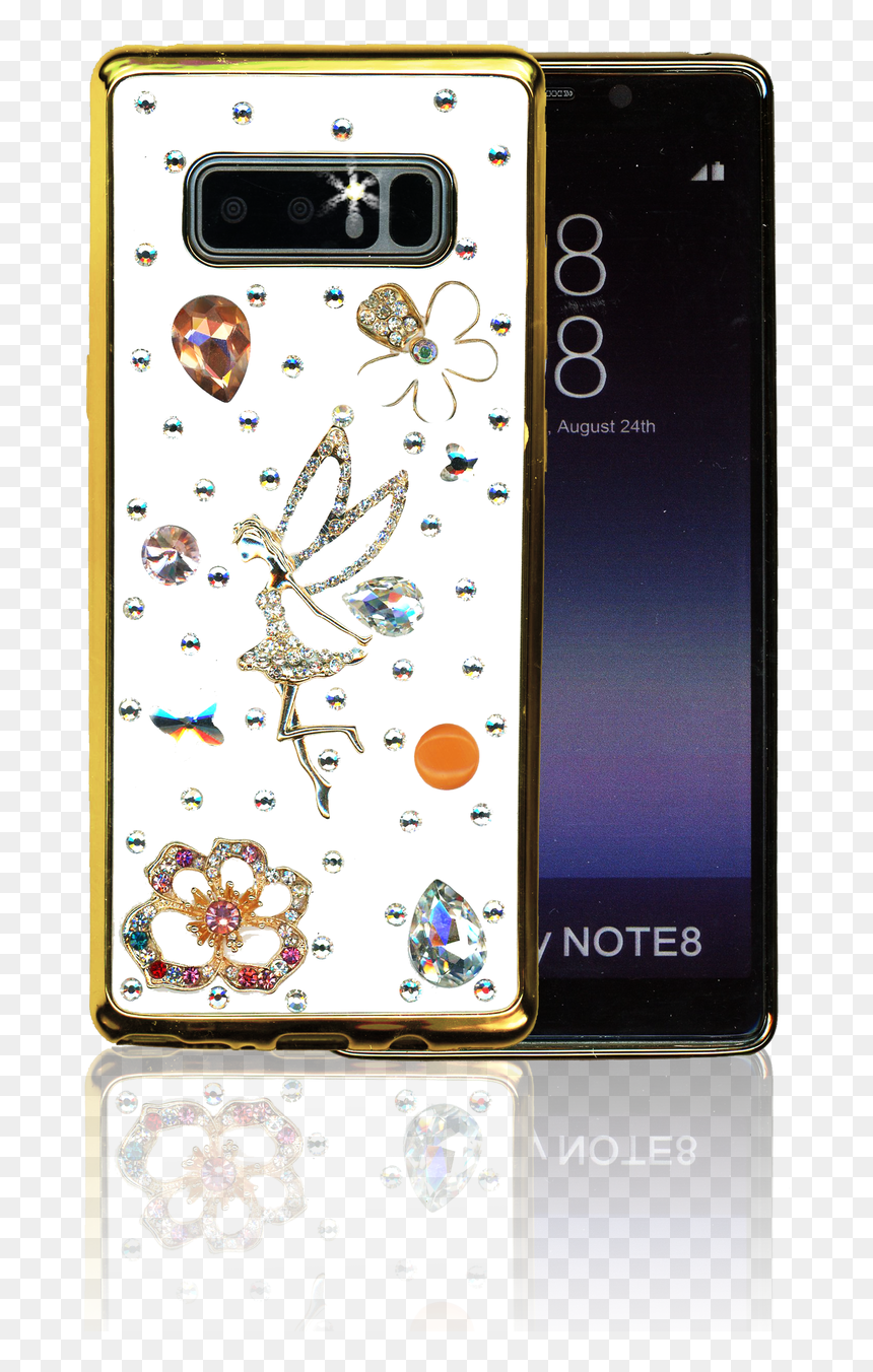 Samsung Galaxy Note 8 Mm Bling 3d Tinkle - Smartphone, HD Png Download - samsung galaxy note 8 png