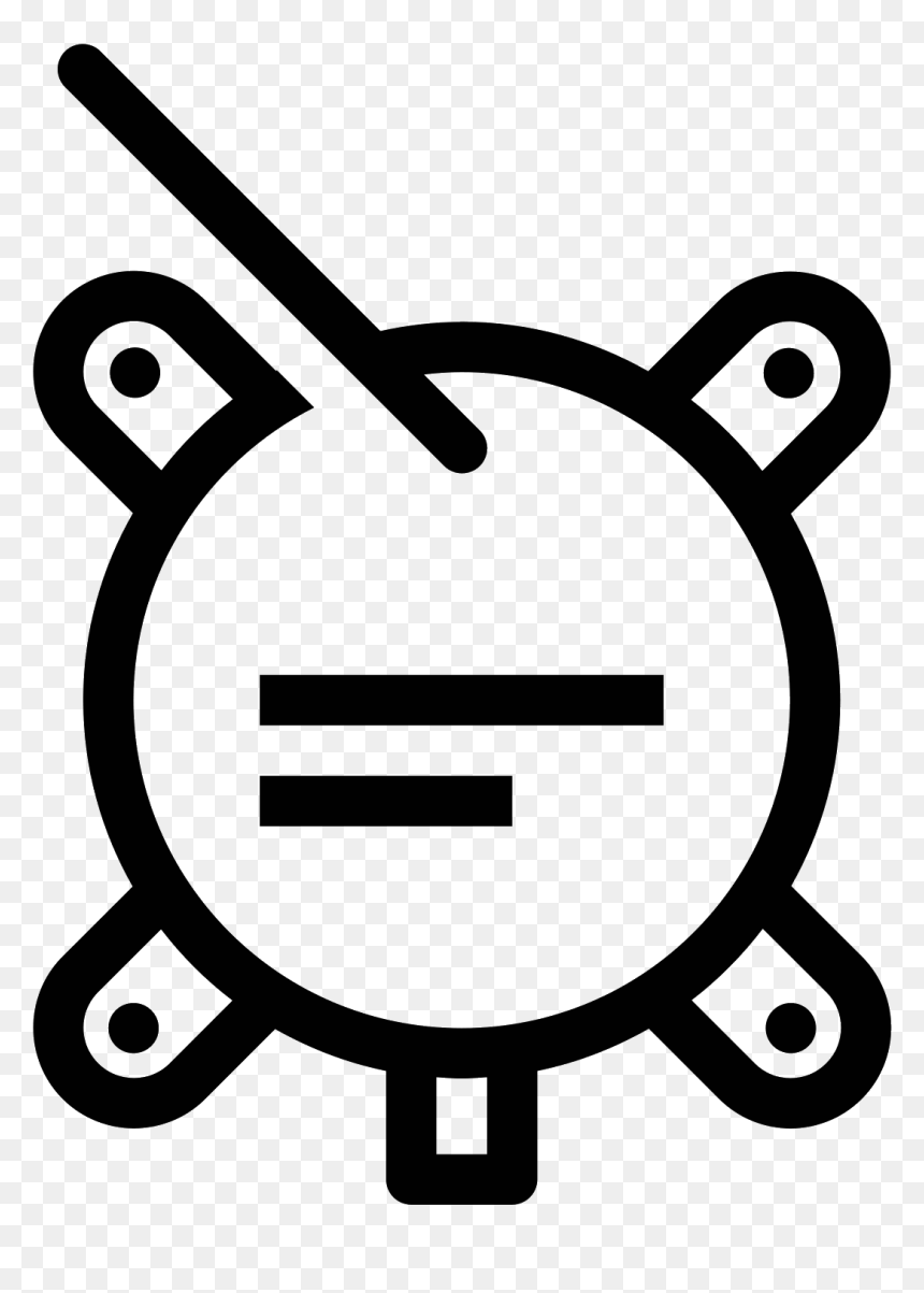 Iot Sensor Icon - Fire Helmet Silhouette, HD Png Download - iot icon png