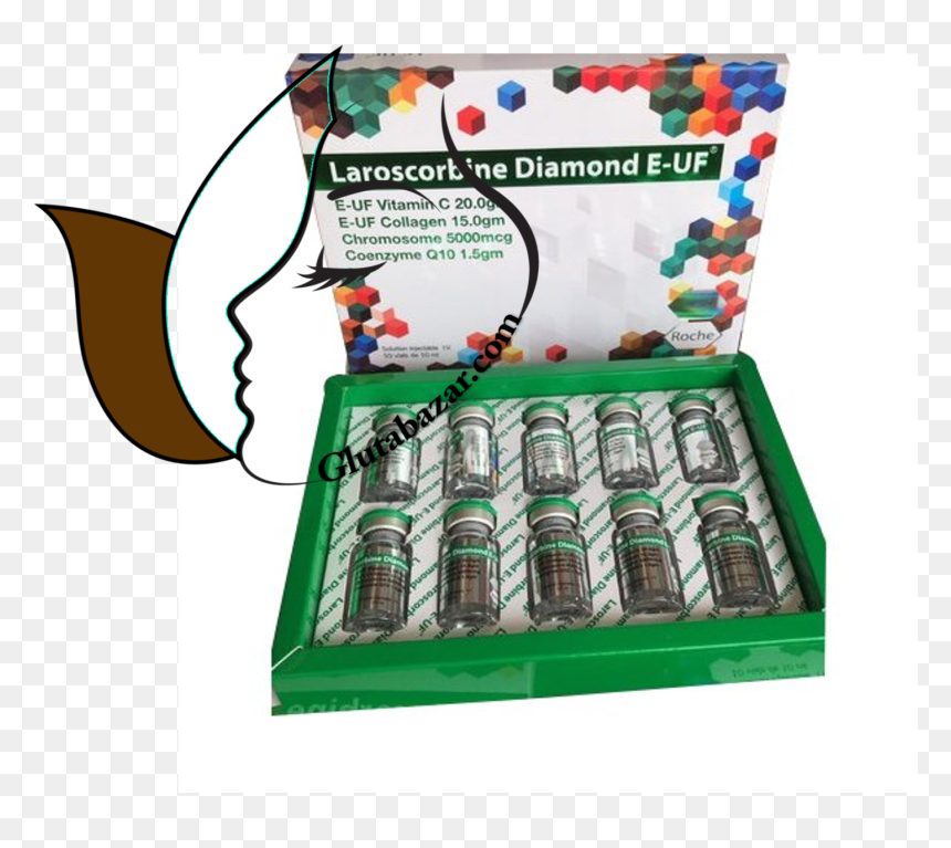Laroscorbine Diamond E Uf 20000 Mg Vitamin C And Collagen - Vitamin C, HD Png Download - uf hat png