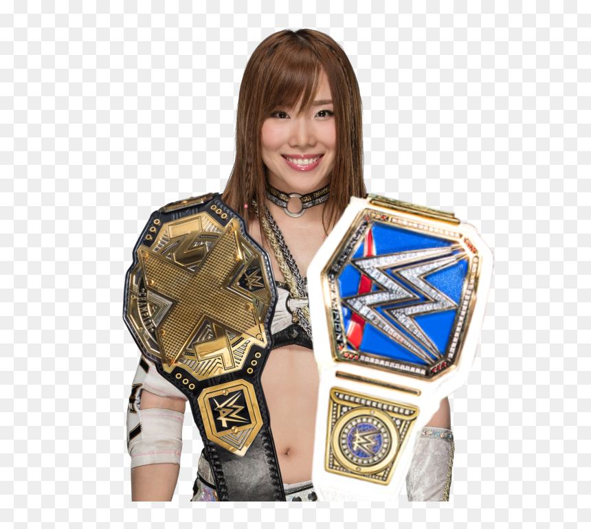 Kairi Sane Smackdown Women's Champion, HD Png Download - raw women's championship png