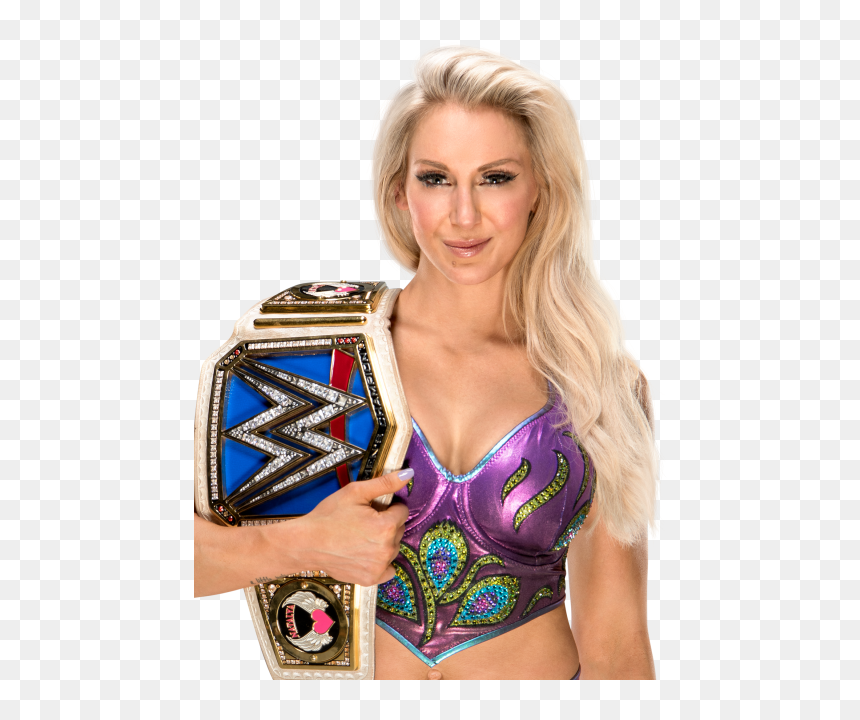Smackdown Women's Champion Charlotte, HD Png Download - raw women's championship png
