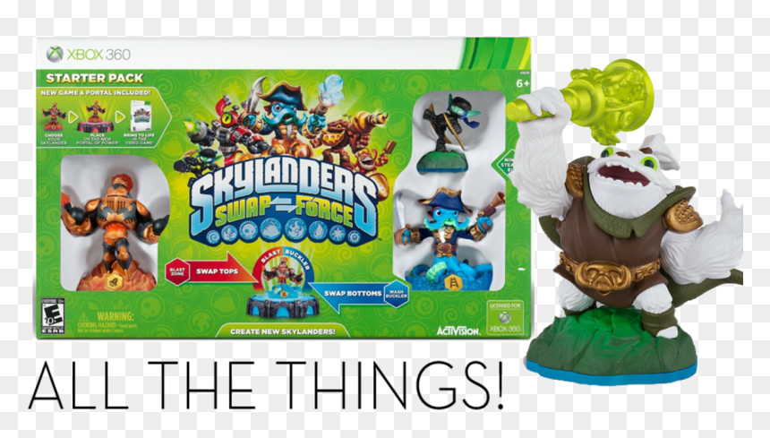 Illustration For Article Titled Emskylanders - Skylanders Swap Force Para Xbox 360, HD Png Download - skylanders png
