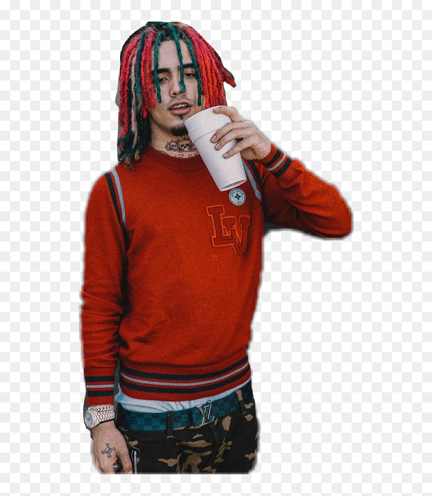 #lilpump#lilpumpjetski #lil #pump #esketittt - Lil Pump, HD Png Download - lil pump dreads png