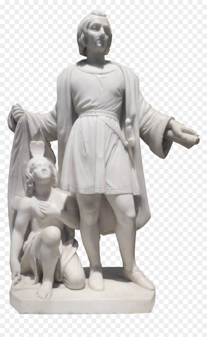 Columbus, 1867 Mary Edmonia Lewis - Mary Edmonia Lewis Artwork, HD Png Download - marble statue png