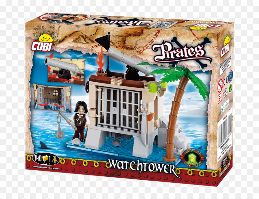Piracy, HD Png Download - watch tower png