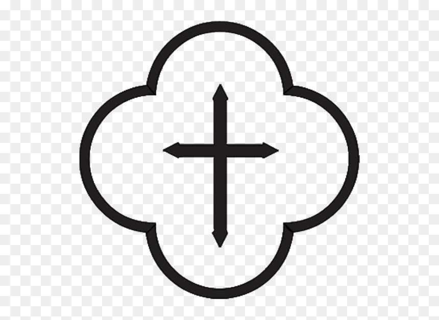 Simple Words With Er In Middle, HD Png Download - simple cross png