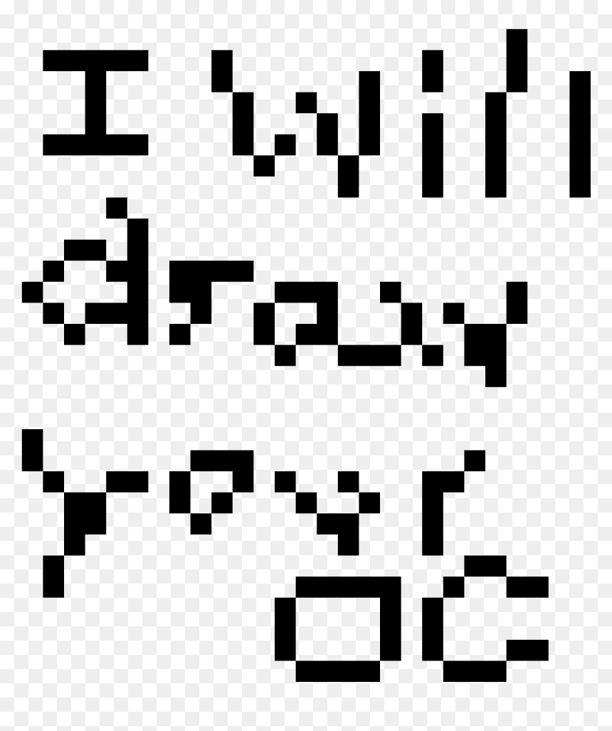 Drawn Tornado Draw Something - Pixel Art, HD Png Download - simple cross png