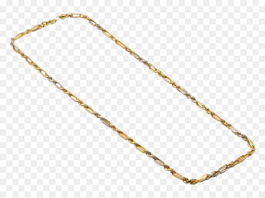 Necklace, HD Png Download - cadena de oro png