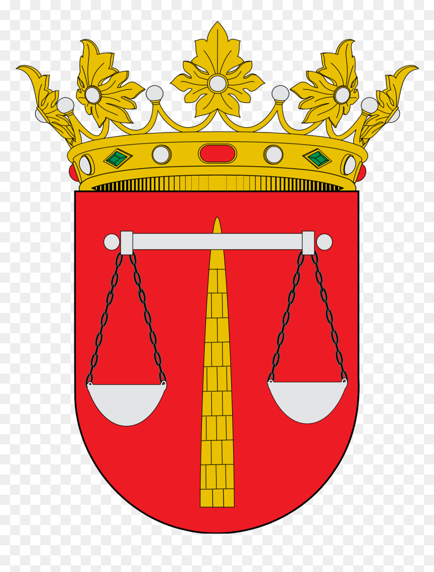 Escudo De Azuara, HD Png Download - cadena de oro png