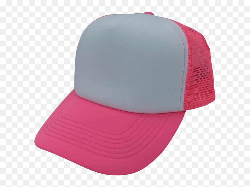 Gorra Trucker Rosa Png, Transparent Png - gorras png