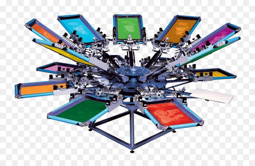 Screen Printing T Shirts Machine, HD Png Download - tattered american flag png