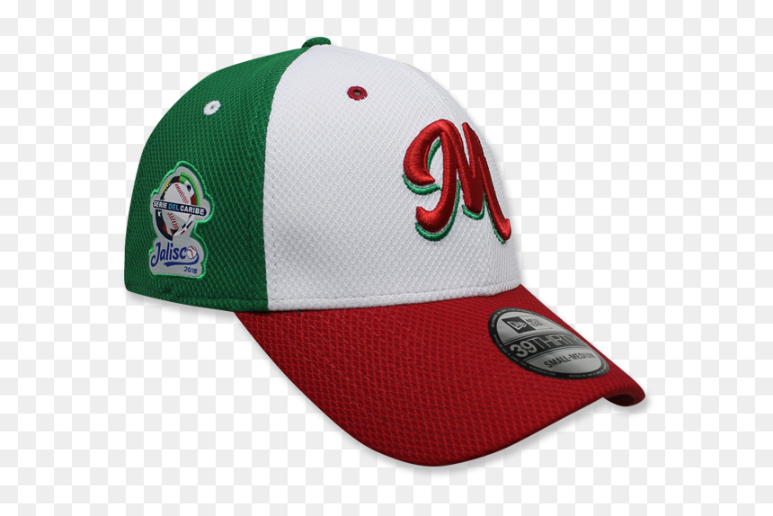 Gorra New Era 3930 México Serie Del Caribe White Front - Gorra De Mexico Serie Del Caribe 2018, HD Png Download - gorras png