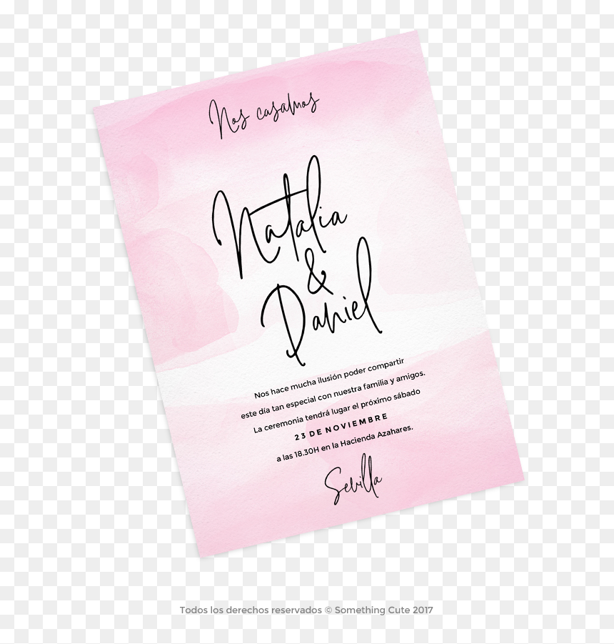 Document, HD Png Download - nuestra boda png