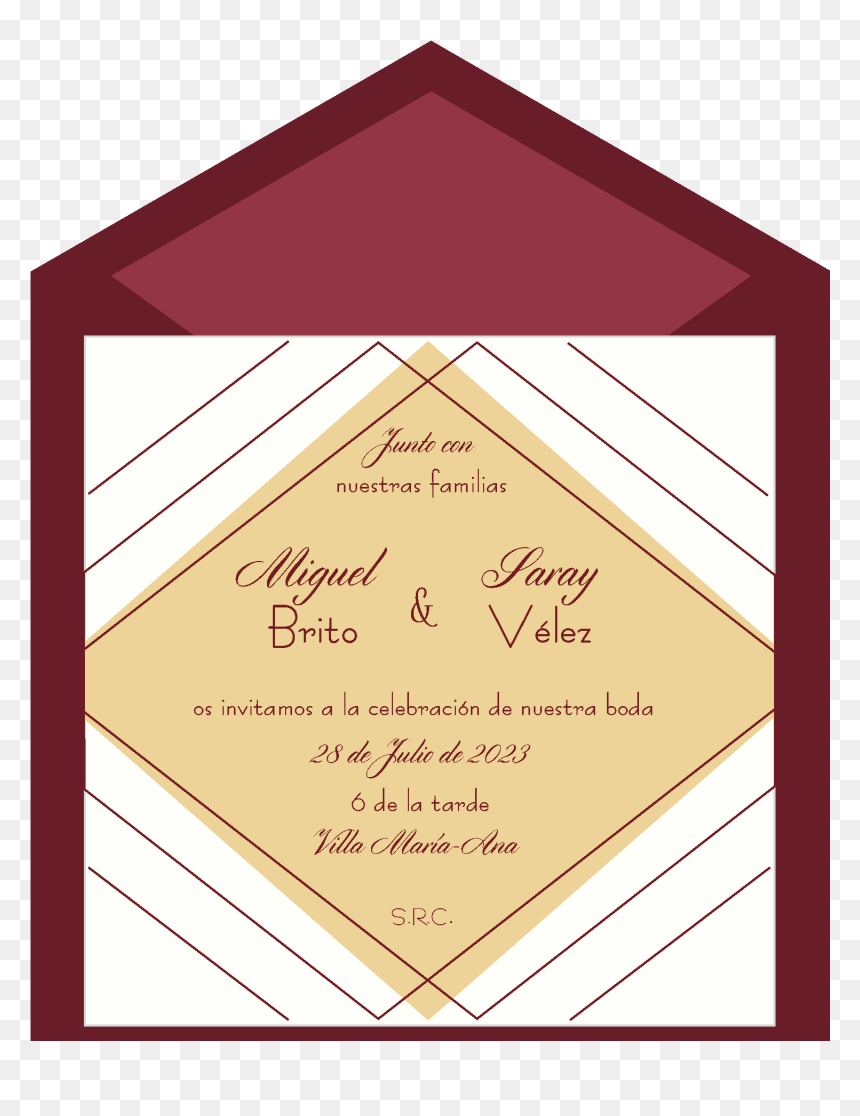 Triangle, HD Png Download - nuestra boda png