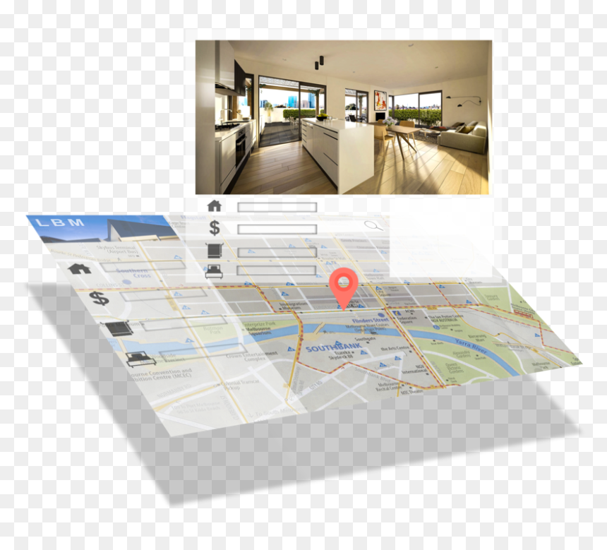 Floor Plan, HD Png Download - polaroid .png