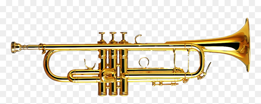 #trompeta - Musical Instrument High Sound, HD Png Download - trompetas png