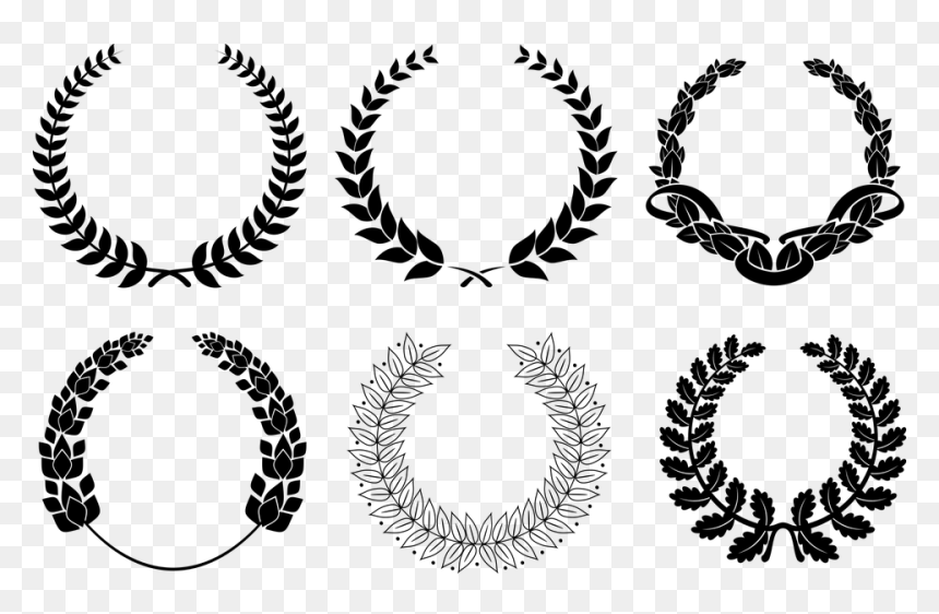 Laurel Wreath, HD Png Download - laureles png