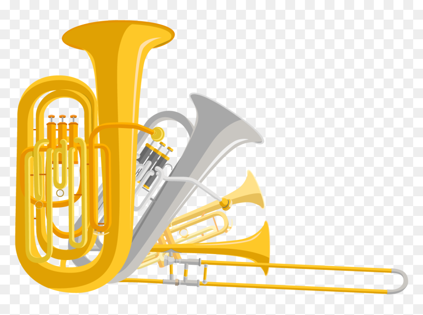 Bombos Y Trompetas Png, Transparent Png - trompetas png
