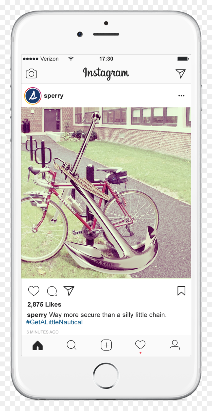 Bike - Iphone, HD Png Download - nautical frame png