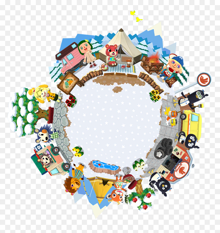 Https - //i - Imgur - Com/1kktuuu - Animal Crossing - Animal Crossing Pocket Camp Background, HD Png Download - summoning circle png