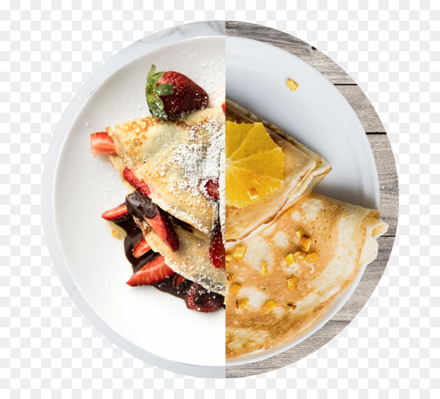 Crepes Nutella, HD Png Download - crepes png