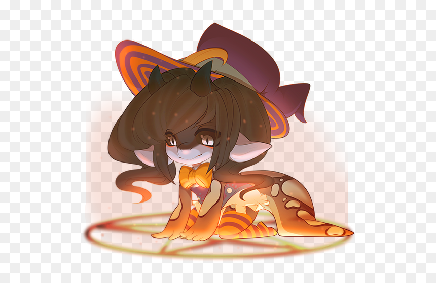 Pebblesraven Summoning Circle Chibi - Cartoon, HD Png Download - summoning circle png