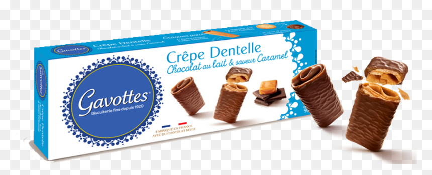 Crepe Dentelle Chocolat Au Lait, HD Png Download - crepes png