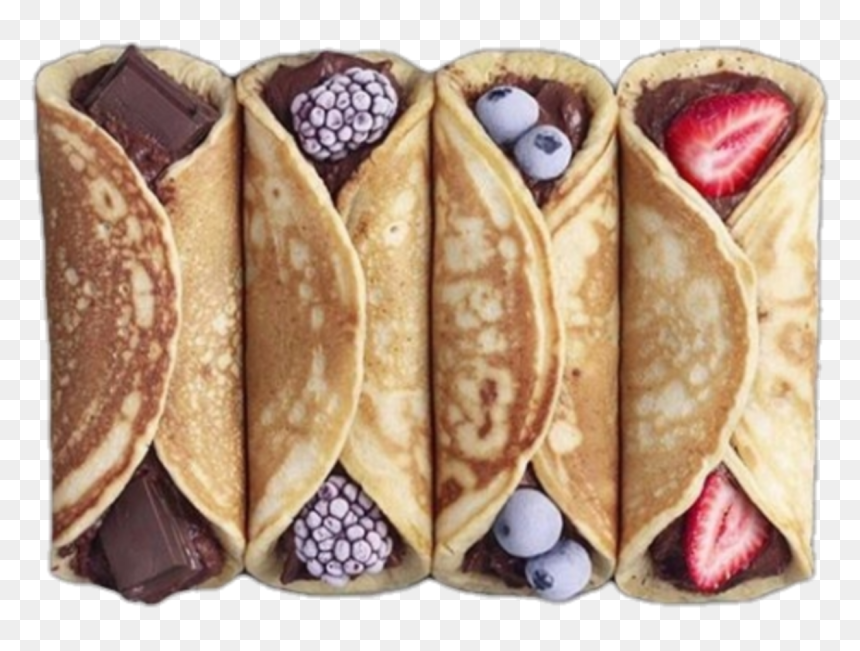 #png #aesthetic #food#fotoedit #crepes #waffle #remix - Aesthetic Food, Transparent Png - crepes png