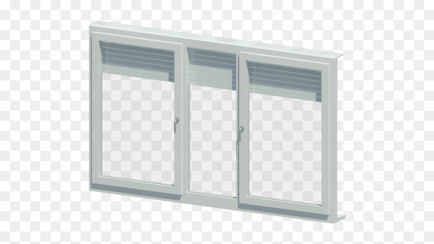Ventana 3h Con Persiana - Sash Window, HD Png Download - ventana png
