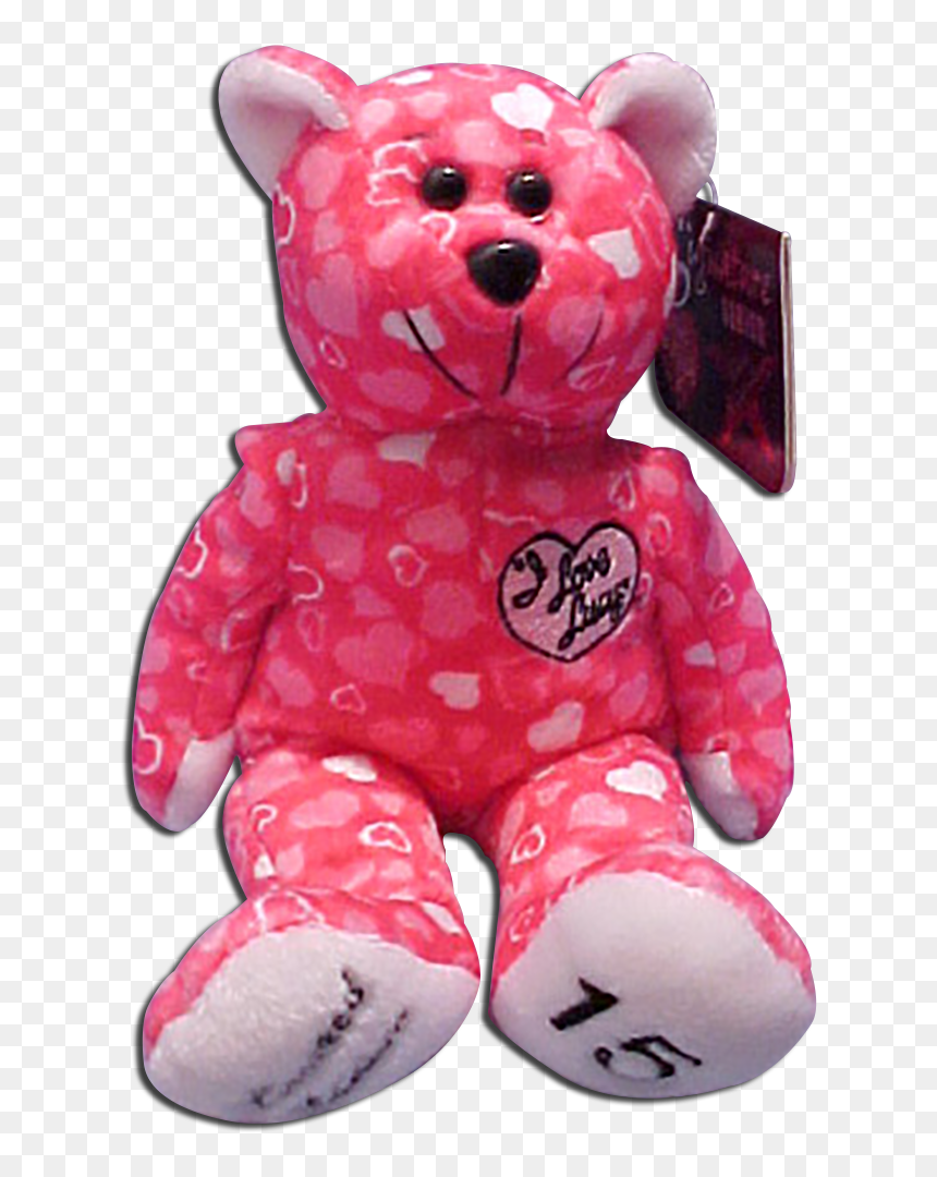 I Love Lucy Collectible Valentines Teddy Bear Lucy - Teddy Bear, HD Png Download - i love lucy png