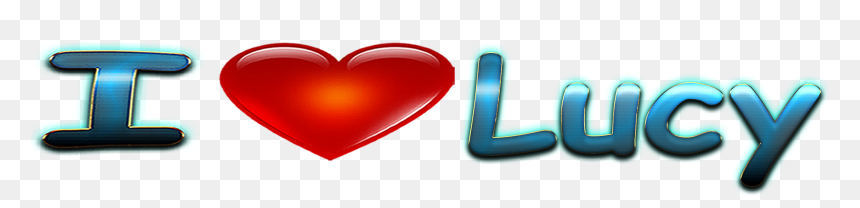 Lucy Love Name Heart Design Png - My I Love You Name Anju, Transparent Png - i love lucy png