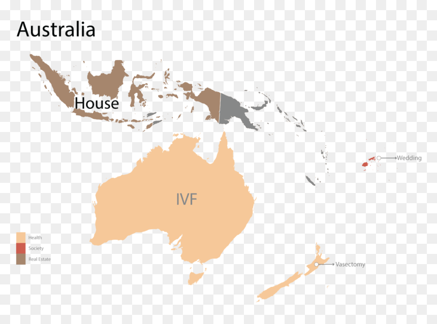 Maps Of The Most Googled Products In Australia - Indonesia Map, HD Png Download - australia map png