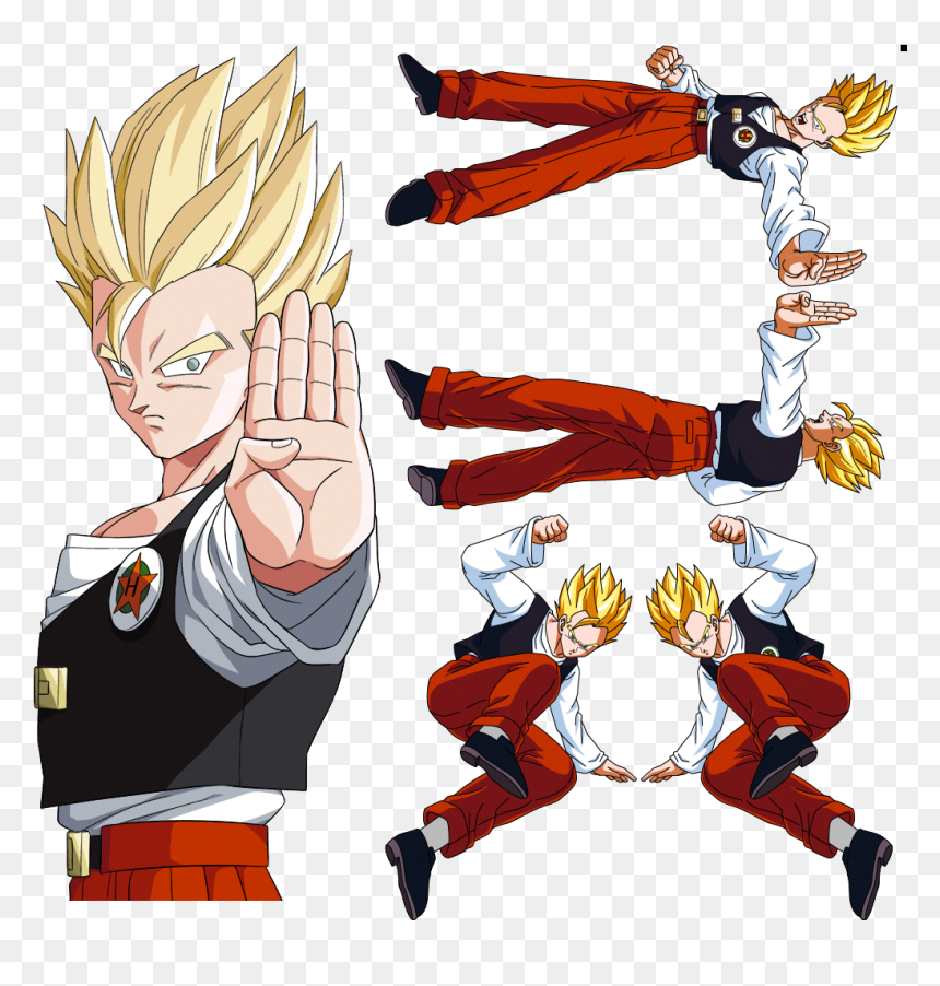 Cartoon, HD Png Download - teen gohan png