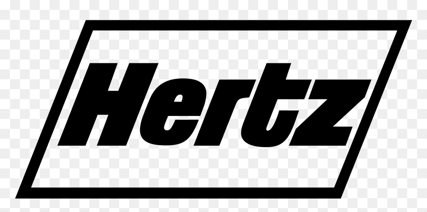 Hertz, HD Png Download - hertz logo png