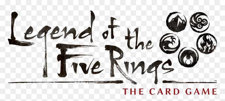 Legend Of The Five Rings Card Game Logo, HD Png Download - crossed lightsabers png