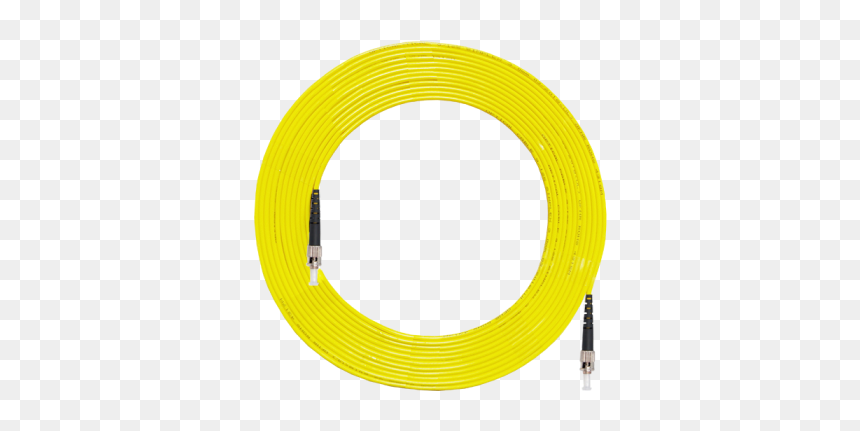 St To St Os2 Single Mode Fiber Optic Patch Cable - Circle, HD Png Download - optic png