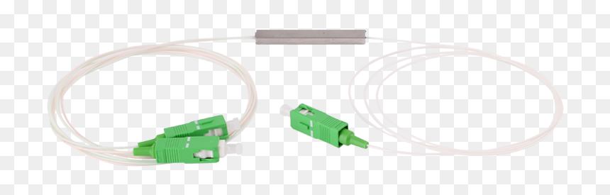 Plc Splitter Single Mode Blockless Plc Fiber Optic - Usb Cable, HD Png Download - optic png