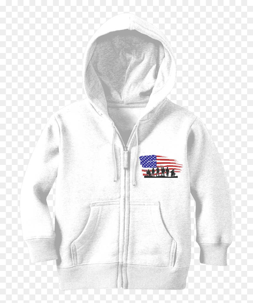 Load Image Into Gallery Viewer, Torn Flag Soldiers - Hoodie, HD Png Download - torn flag png