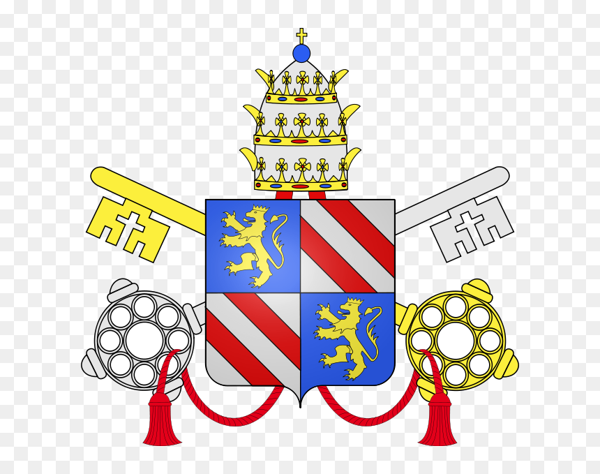 Pope Paul V Coat Of Arms, HD Png Download - torn flag png