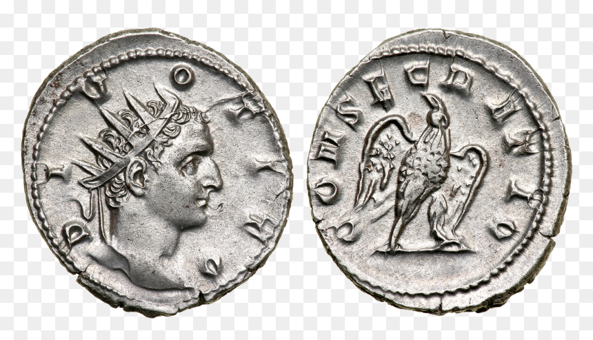 Denarius Rome, HD Png Download - roman eagle png