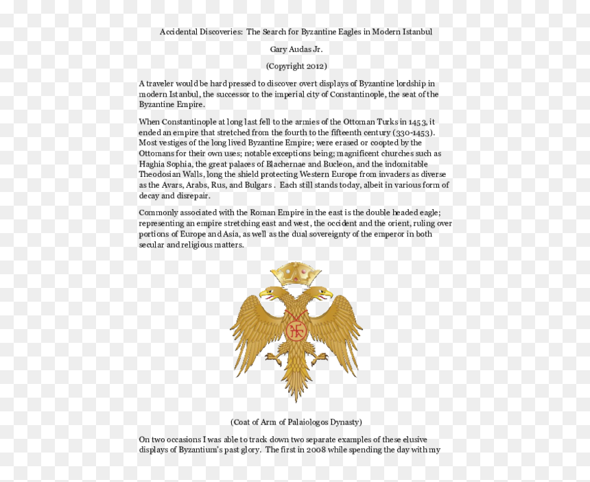 Document, HD Png Download - roman eagle png