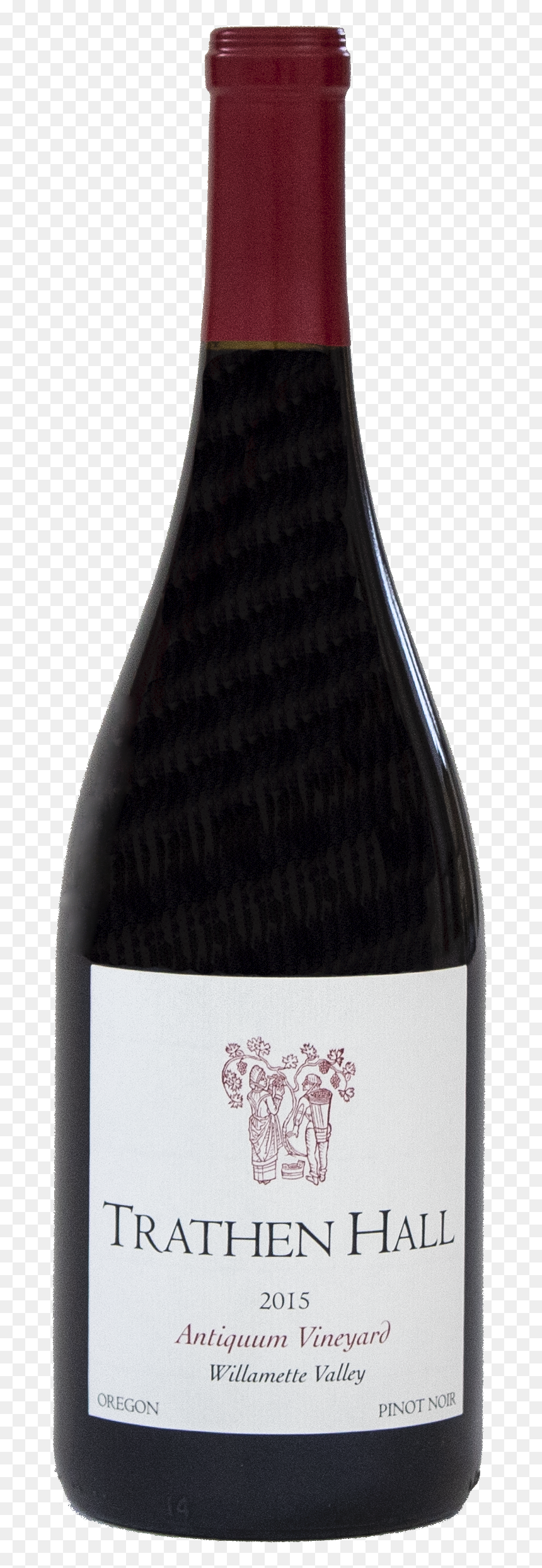2015 Antiquum Vineyard Pinot Noir, HD Png Download - wine .png
