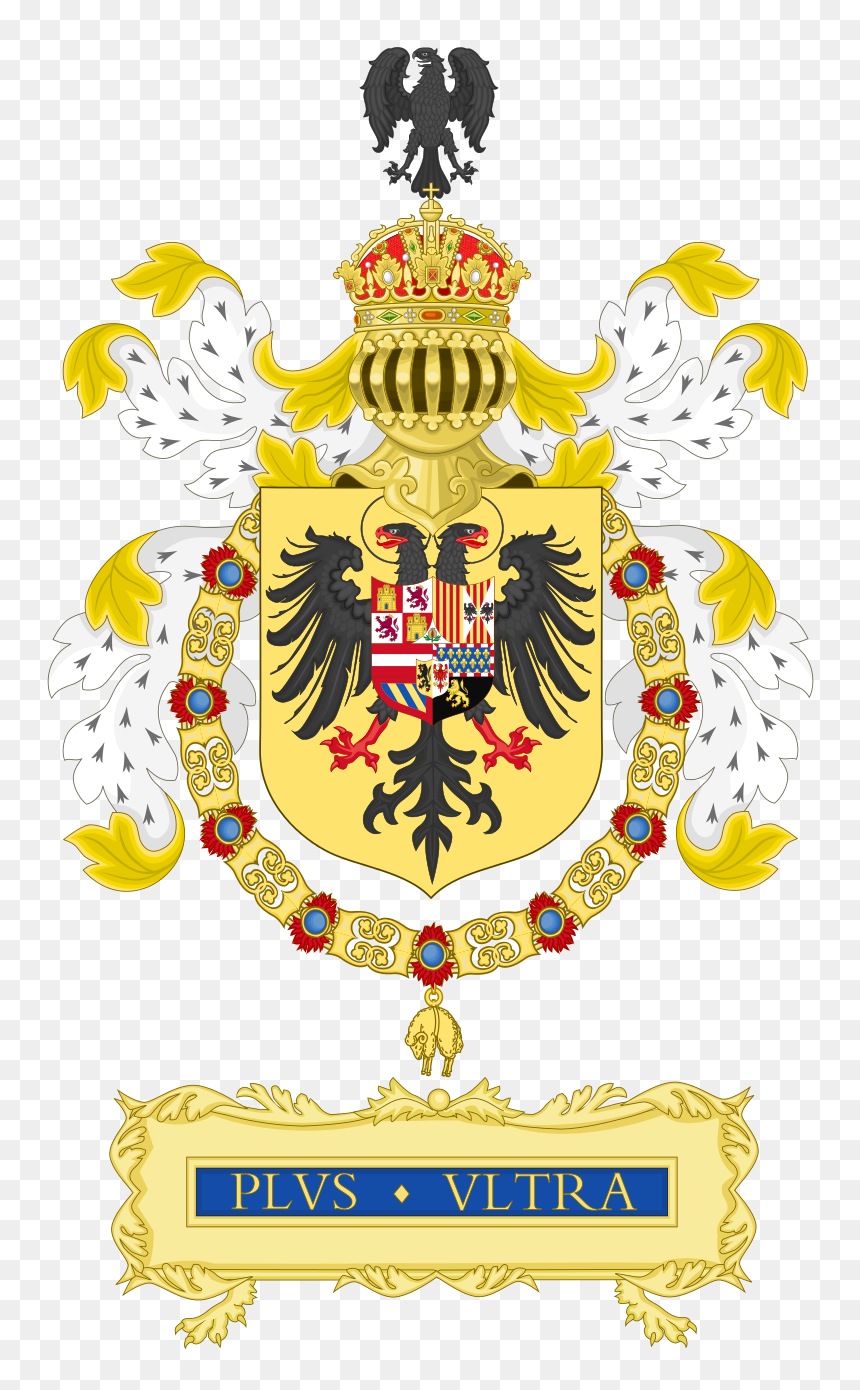 Arms Of Charles Ii Of Spain, HD Png Download - roman eagle png
