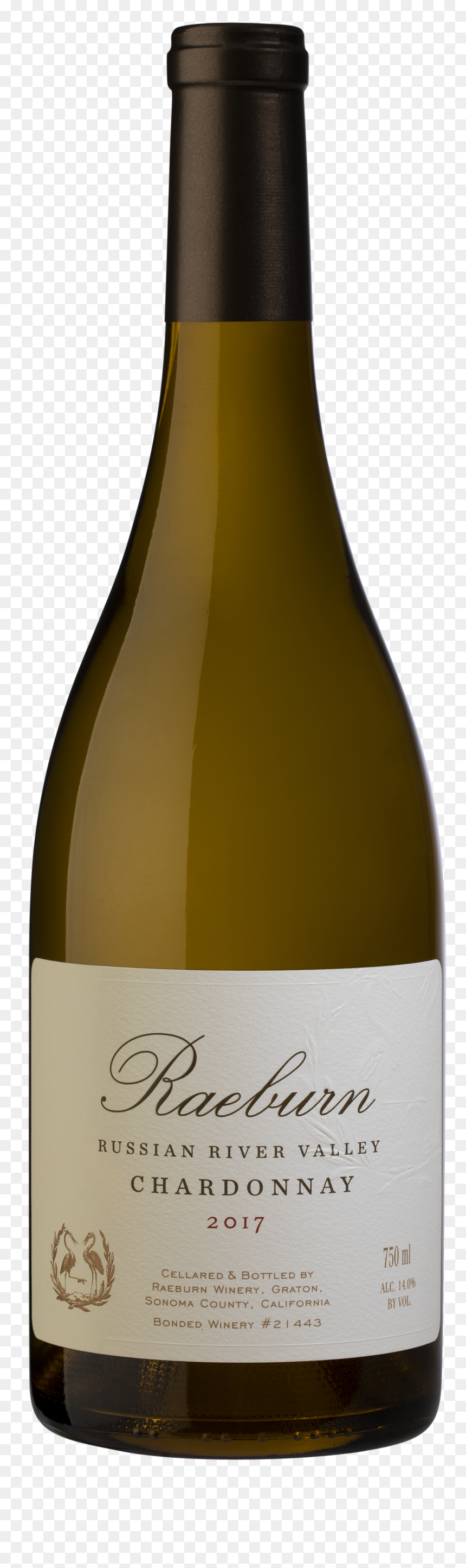 Raeburn Russian River Chardonnay 2017, HD Png Download - wine .png