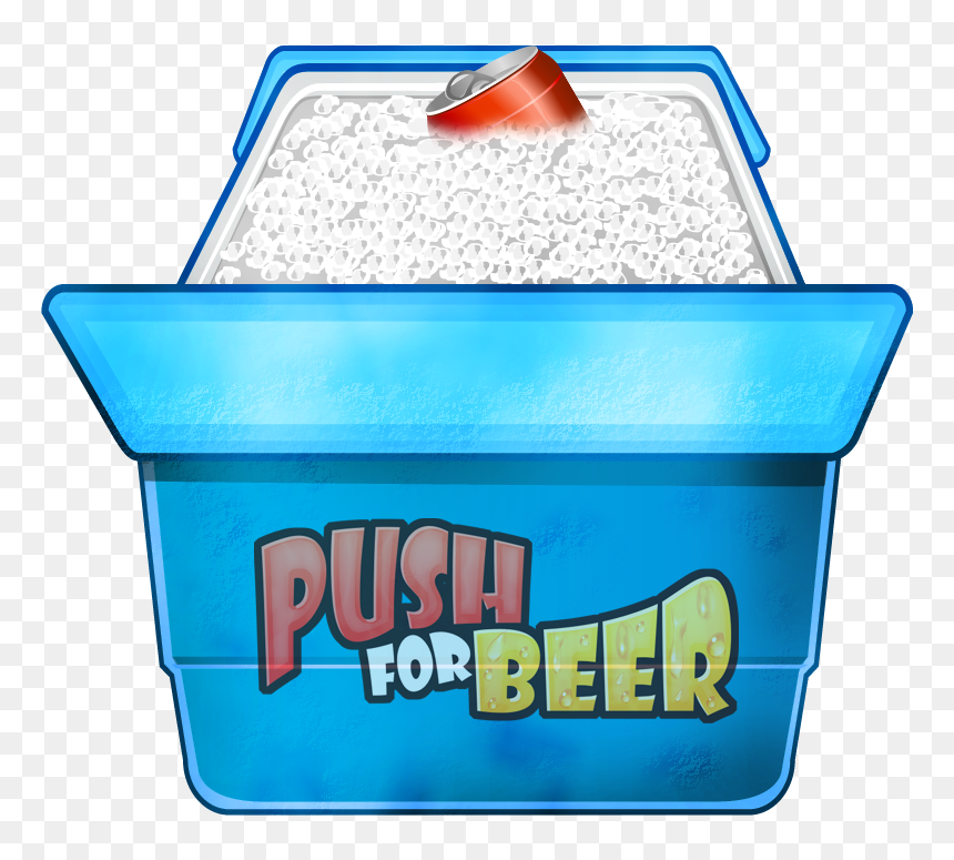 Just Swipe Beer Cans Down Into The Cooler Until It, HD Png Download - beer .png
