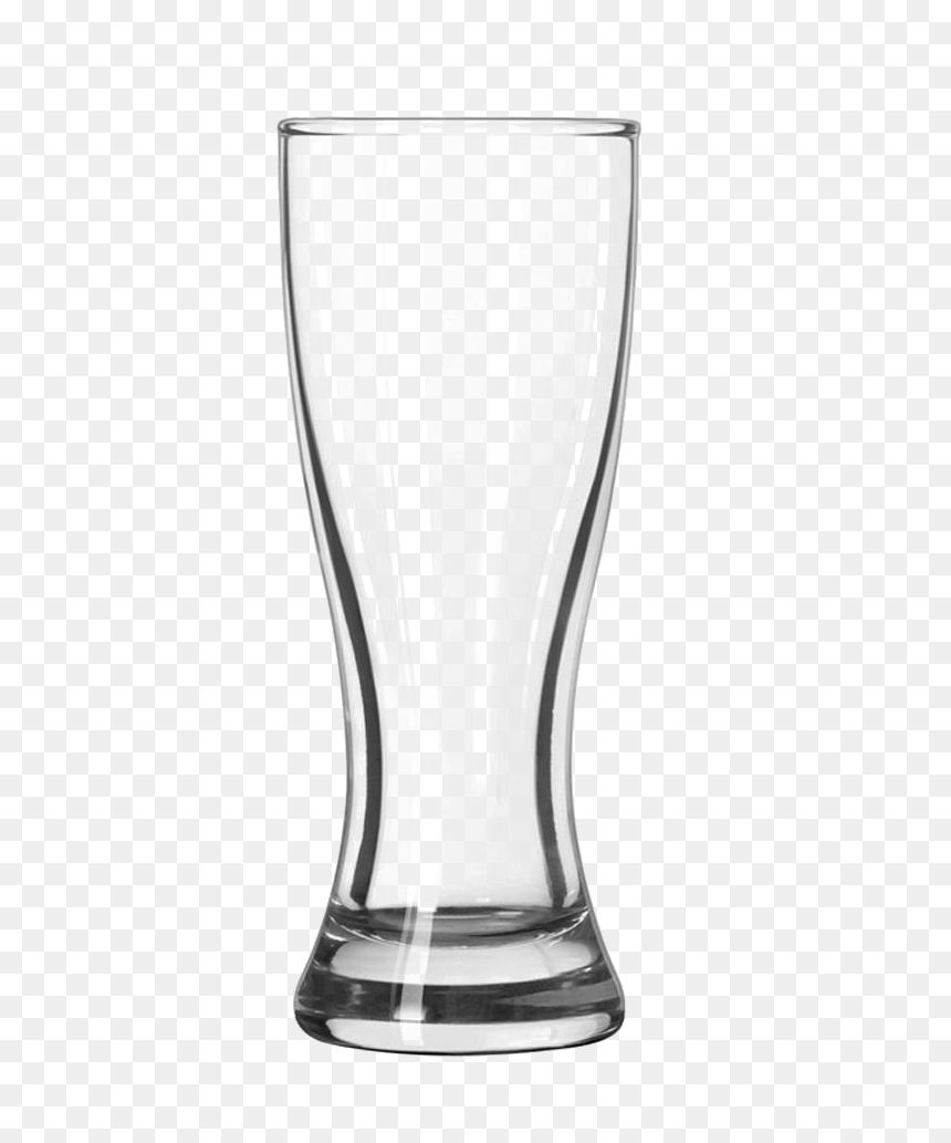 Empty Glass Transparent Image - Beer Glassware, HD Png Download - beer .png