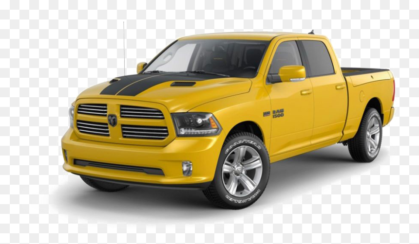 Yellow Lexus Png Image Background - Yellow And Black Dodge Ram, Transparent Png - dodge ram png