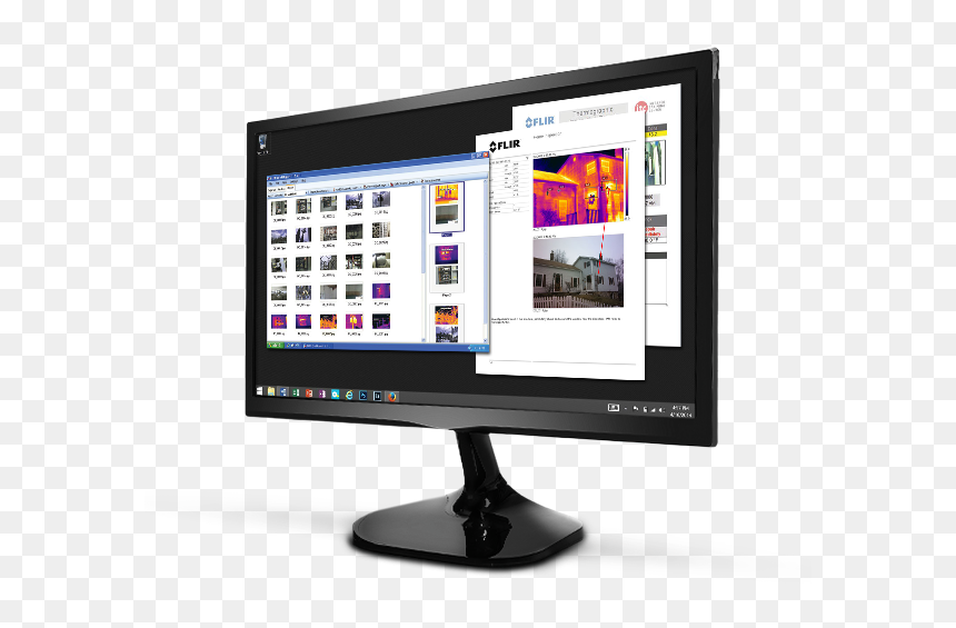 Computer Monitor, HD Png Download - reporter png