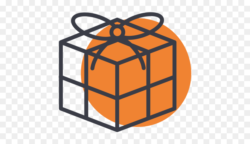 Present - Cube Png, Transparent Png - present .png